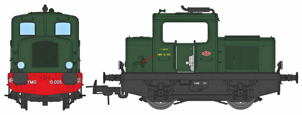 REE Modeles MB-090 - French Diesel Locomotive MOYSE 32 TDE of the SNCF